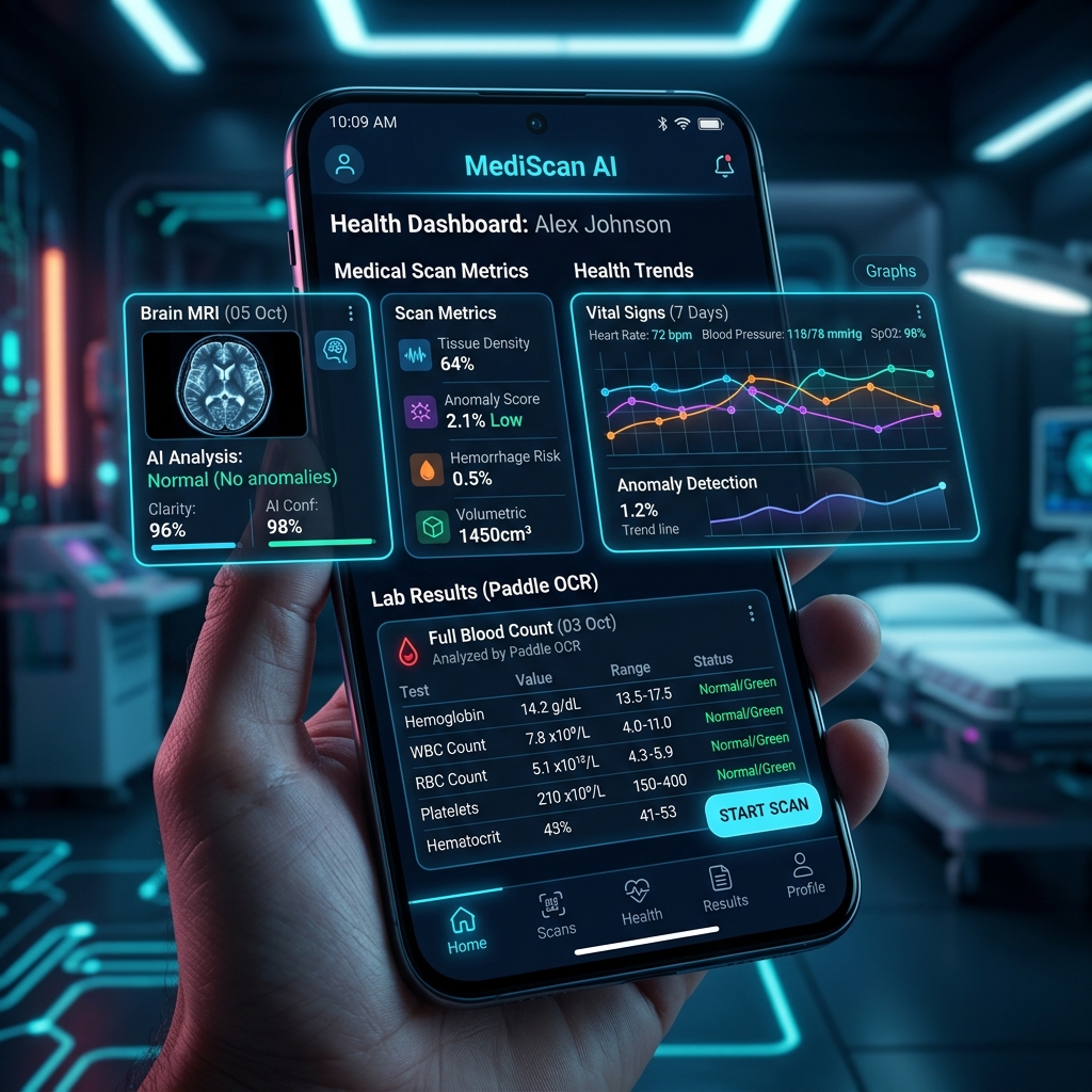 MediReport AI — Healthcare Diagnostic Web Platform